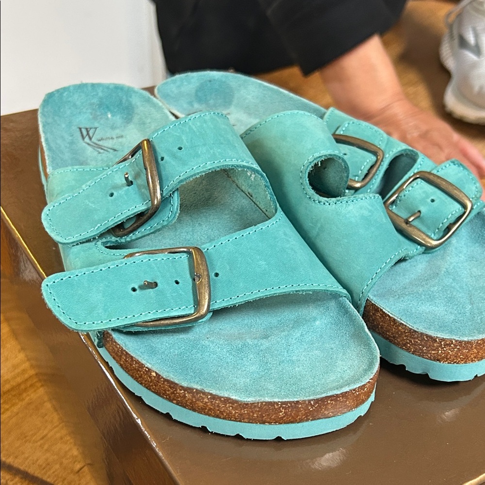 White Mt Sandals - image 1